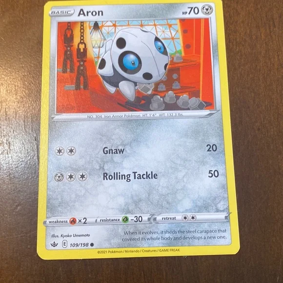 aron pokemon cards Aron 25/109 - ex Ruby & Sapphire main image 0